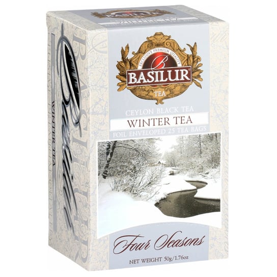 Herbata czarna Basilur Winter Tea cejlońska z żurawiną 25 szt. Basilur