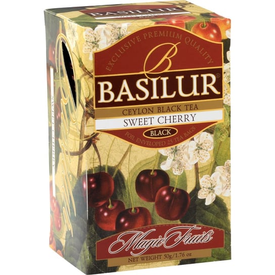 Herbata czarna Basilur wiśniowa 25 szt. Basilur