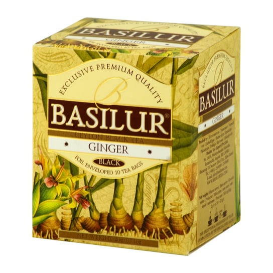 Herbata czarna Basilur z imbirem 10 szt. Basilur