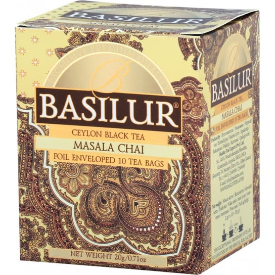 Herbata czarna Basilur z kardamonem i cynamonem 10 szt. Basilur