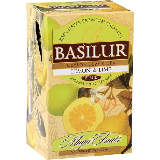 Herbata czarna Basilur z limonką 25 szt. Basilur