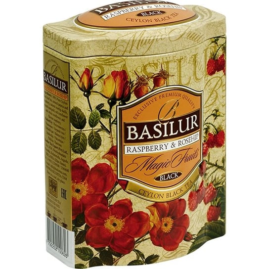Herbata czarna Basilur z maliną i dziką różą 100 g Basilur