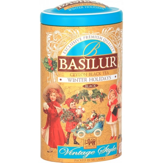 Herbata czarna Basilur z pomarańczą i truskawką 100 g Basilur