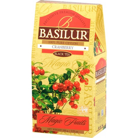 Herbata czarna Basilur żurawiniowa 100 g Basilur