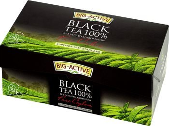 Herbata czarna Big-Activ cejlońska 75 g Big-Active