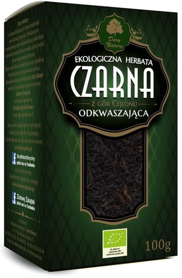 Herbata czarna Dary Natury liściasta 100 g Dary Natury