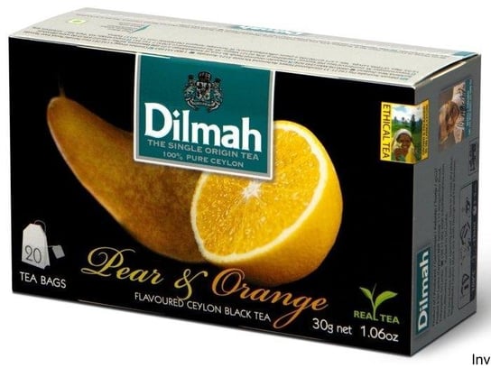 Herbata czarna Dilmah gruszka z pomarańczą 20 szt. Dilmah