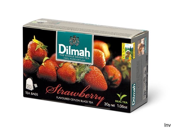 Herbata czarna Dilmah truskawkowa 20 szt. Dilmah