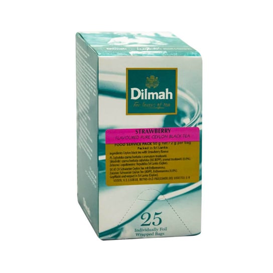 Herbata czarna Dilmah truskawkowa 25 szt. Dilmah