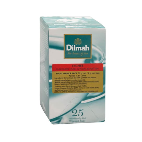 Herbata czarna Dilmah z owocem liczi 25 szt. Dilmah