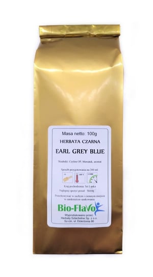 Herbata Czarna Earl Grey Blue 100G/ Bio-Flavo Bio-Flavo