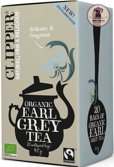 Herbata Czarna Earl Grey Fair Trade Bio (20 X 2 G) 40 G - Clipper Clipper