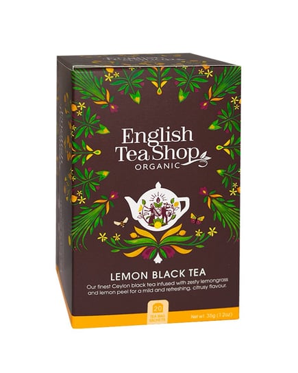 Herbata czarna English Tea Shop cytrynowa 20 szt. English Tea Shop