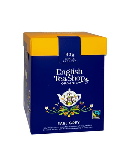 Herbata czarna English Tea Shop z bergamotką 80 g English Tea Shop
