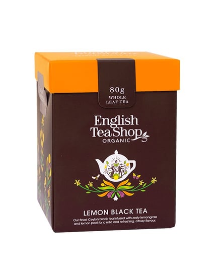 Herbata czarna English Tea Shop z cytryną 80 g English Tea Shop