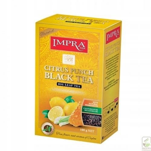 Herbata czarna Impra cytrusowa 100 g Inna marka