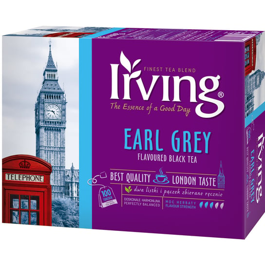 Herbata czarna Irving Earl Grey 100 szt. Irving