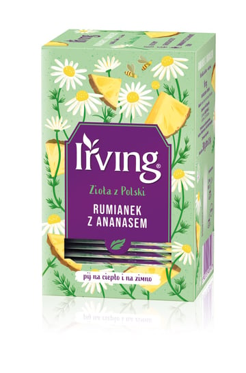 Herbata czarna Irving rumianek z ananasem Irving