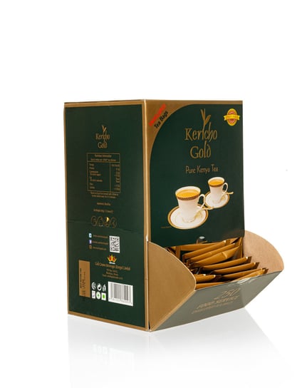 Herbata czarna KERICHO 250 saszetek pakowanych pojedynczo Kericho Gold
