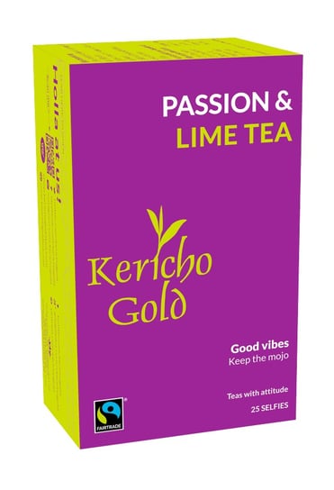 Herbata czarna KERICHO Passion fruit & Lime Tea 25 saszetek Kericho Gold