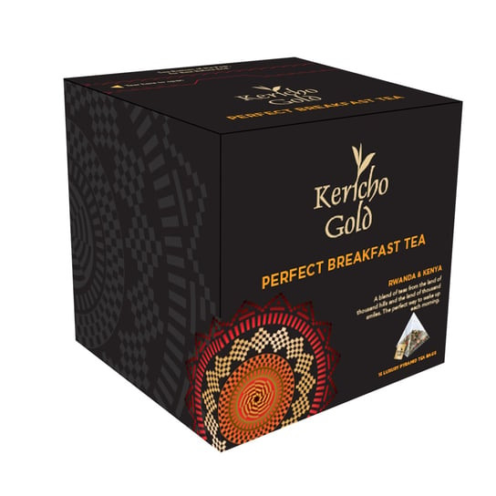 Herbata czarna KERICHO Perfect Breakfast 150 piramidek Kericho Gold