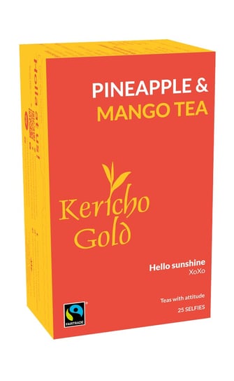 Herbata czarna KERICHO Pineapple & Mango Tea 25 saszetek Kericho Gold