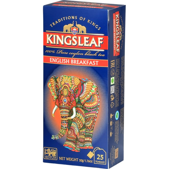 Herbata czarna Kingsleaf English Breakfast 25 szt. Kingsleaf