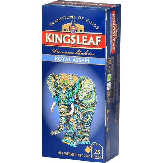 Herbata czarna Kingsleaf Indyjska 25 szt. Kingsleaf