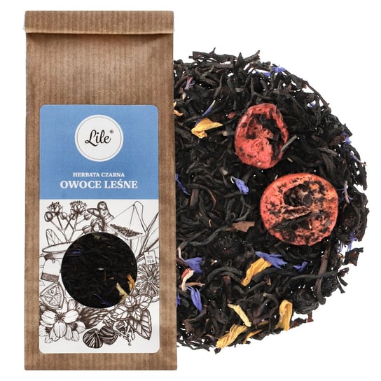 Herbata czarna Lile z owocami leśnymi 65 g Pozostali producenci
