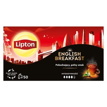 Herbata czarna Lipon English Breakfast 50 szt. Lipton