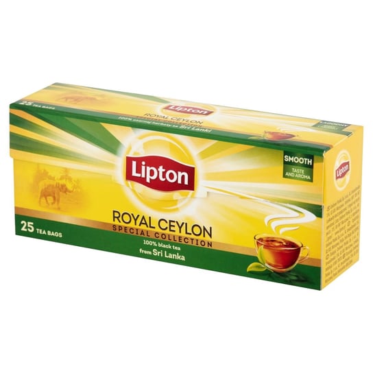 Herbata czarna Lipton Black Tea Royal Ceylon, 50 g, 25 szt. Lipton