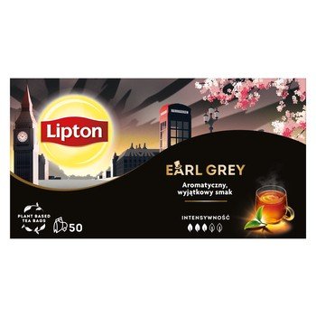 Herbata czarna Lipton Earl Grey 50 szt. Lipton