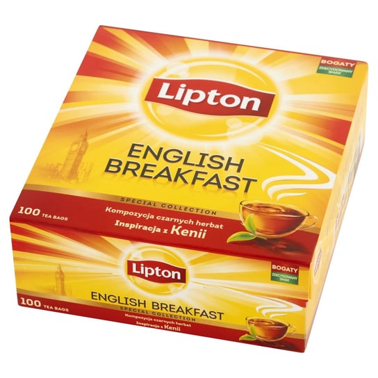 Herbata czarna Lipton English Breakfast, 200 g, 100 szt. Lipton