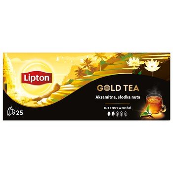 Herbata czarna Lipton Gold 25 szt. Lipton