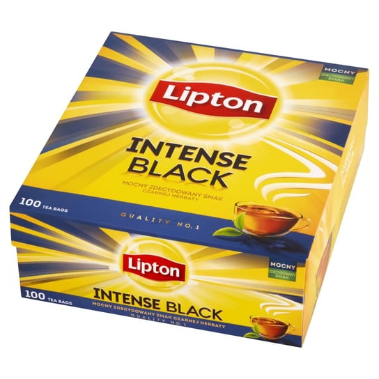 Herbata czarna Lipton Intense Black, 230 g, 100 szt. Lipton