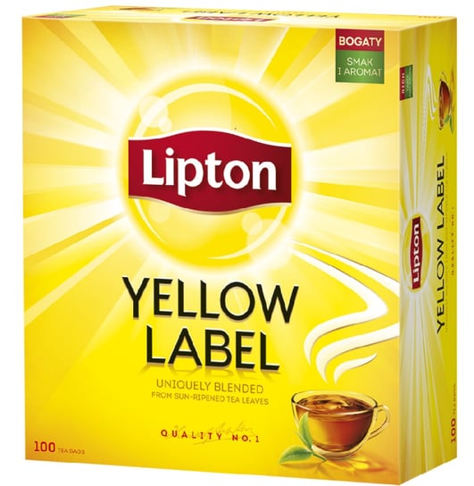 Herbata czarna Lipton Yellow Label 100 szt. Lipton