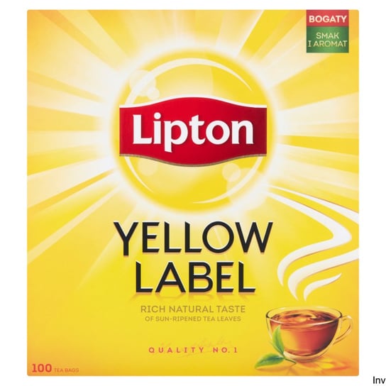 Herbata czarna Lipton Yellow Label 100 szt. Lipton