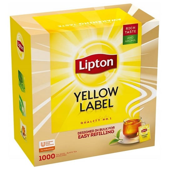 Herbata czarna Lipton Yellow Label 1000 szt. LIPTON