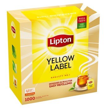 Herbata czarna Lipton Yellow Label 1000 szt. Lipton