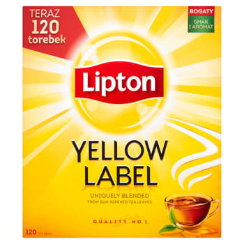 Herbata czarna Lipton Yellow Label 120 szt. Lipton