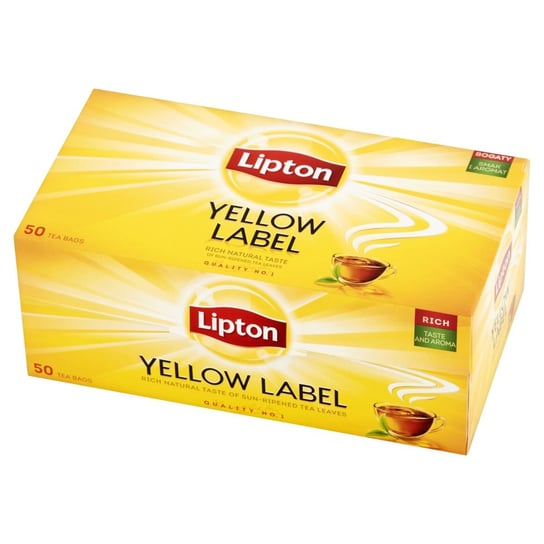 Herbata czarna Lipton Yellow Label 50 szt. Lipton