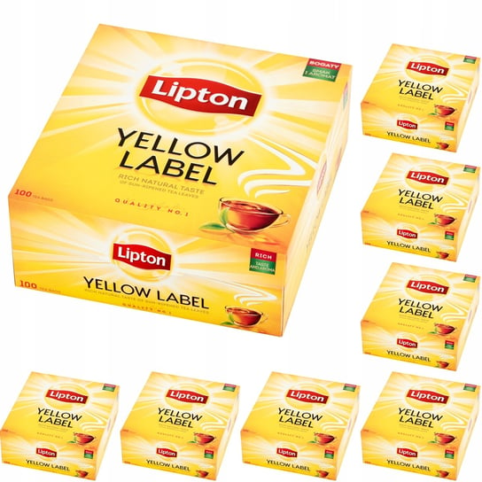Herbata czarna Lipton Yellow Label 800 szt. Lipton