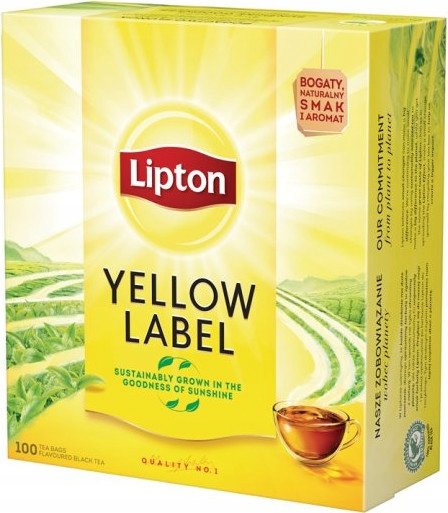 Herbata czarna Lipton Yellow Label 88 szt. Lipton
