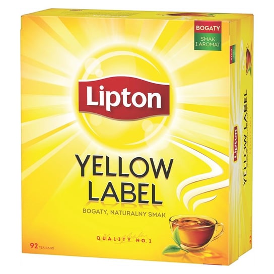 Herbata czarna Lipton Yellow Label 92 szt. Lipton
