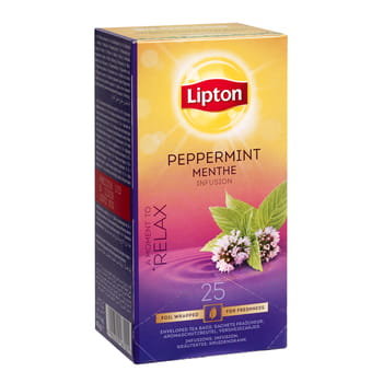 Herbata czarna Lipton z miętą pieprzową 25 szt. Lipton