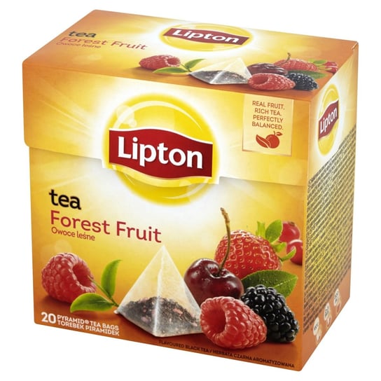Herbata czarna Lipton z owocami leśnymi 20 szt. Lipton