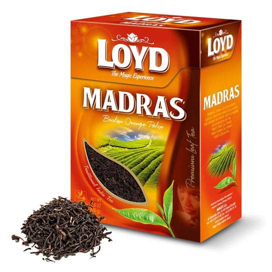 Herbata czarna, liściasta LOYD Madras, 100 g Mokate