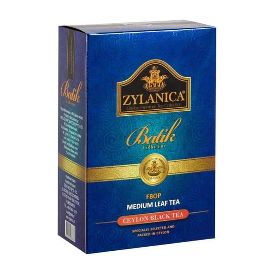 Herbata Czarna Liściasta Sypana Zylanica Batik Black Tea Fbop 100G Zylanica