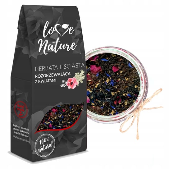 Herbata czarna Love Nature z kwiatem bzu 80 g Love Nature