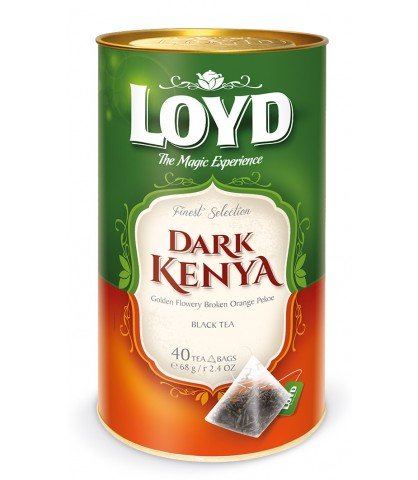 Herbata czarna LOYD Dark Kenya w puszce 40 torebek Loyd Tea